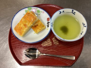 今日のおやつ