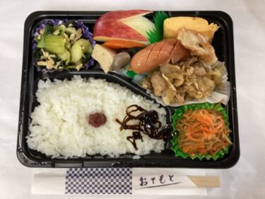 今日のお持ち帰り弁当