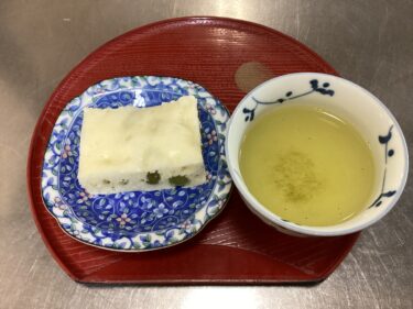 今日のおやつ