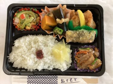 今日のお持ち帰り弁当