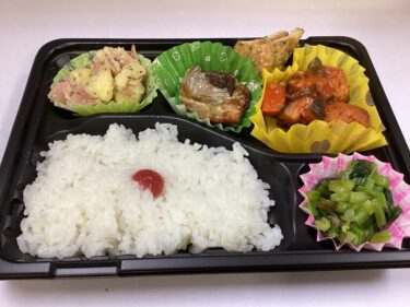 今日のお持ち帰り弁当