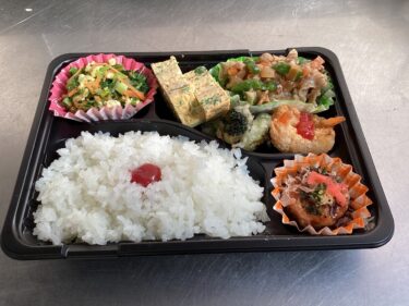 今日のお持ち帰り弁当