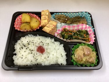 今日のお持ち帰り弁当