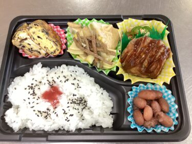 今日のお持ち帰り弁当