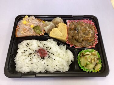 今日のお持ち帰り弁当