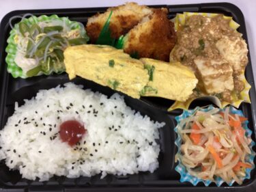 今日のお持ち帰り弁当