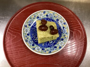 今日のおやつ