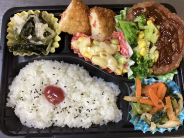 今日のお持ち帰り弁当