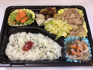 今日のお持ち帰り弁当