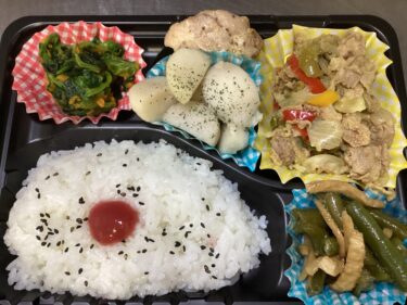 今日のお持ち帰り弁当