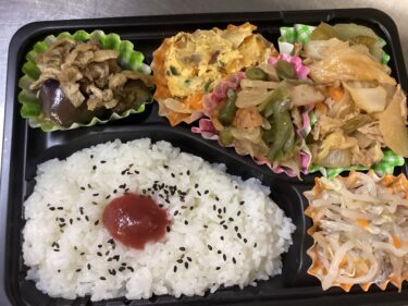 今日のお持ち帰り弁当