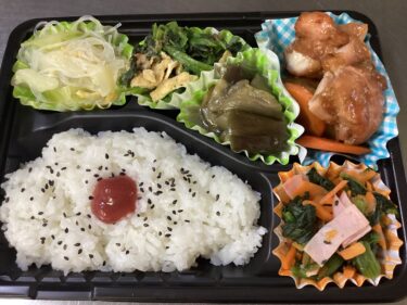 今日のお持ち帰り弁当