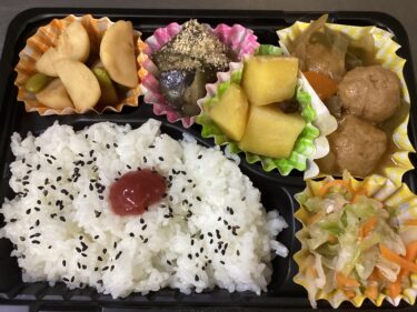 今日のお持ち帰り弁当
