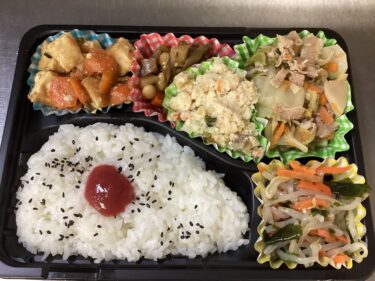 今日のお持ち帰り弁当