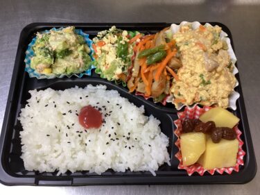 今日のお持ち帰り弁当